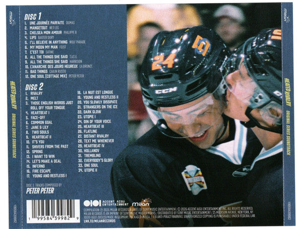 Peter Peter (3) : Heated Rivalry (Original Series Soundtrack) (2xCD, Album, Comp)
