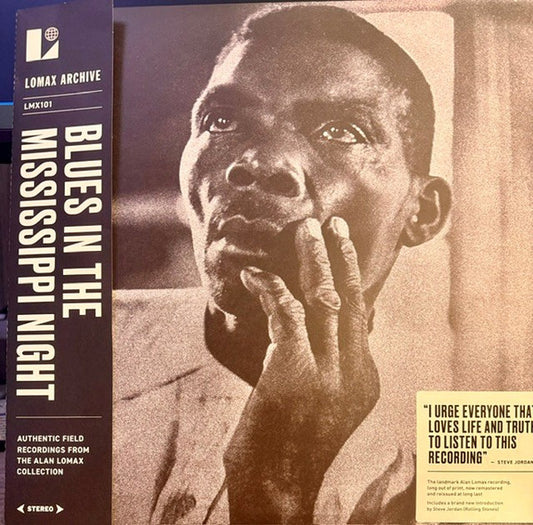 Alan Lomax : Blues In The Mississippi Night (LP, Album, RE, RM)