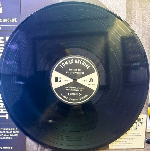 Alan Lomax : Blues In The Mississippi Night (LP, Album, RE, RM)