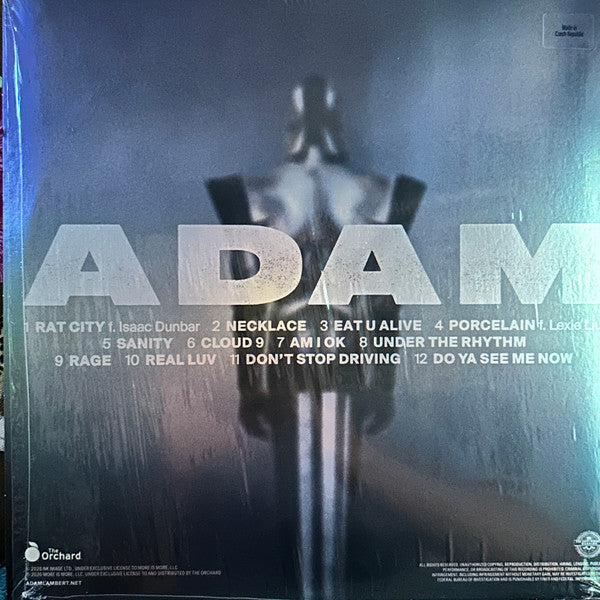 Adam Lambert : Adam (LP, Album, Mar)