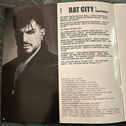 Adam Lambert : Adam (LP, Album, Mar)