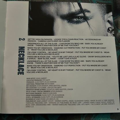 Adam Lambert : Adam (LP, Album, Mar)