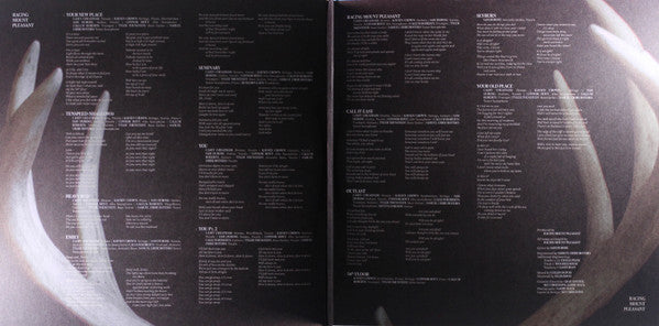 Racing Mount Pleasant : Racing Mount Pleasant (LP + LP, S/Sided, Etch + Album, Ltd, Red)