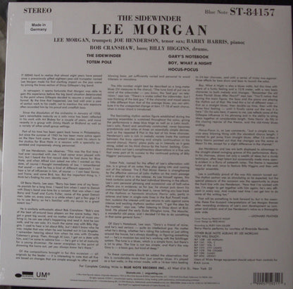 Lee Morgan : The Sidewinder (LP, Album, RE)