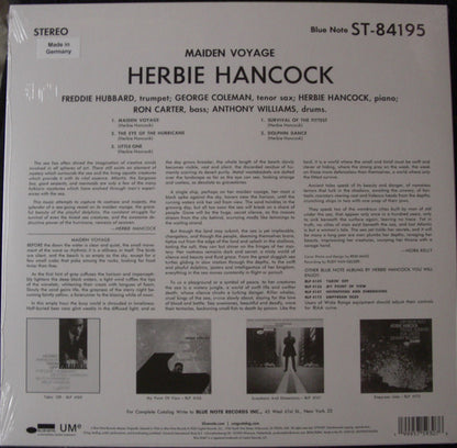 Herbie Hancock : Maiden Voyage (LP, Album, RE)