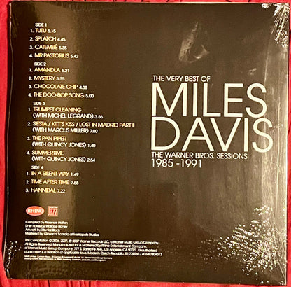 Miles Davis : THE VERY BEST OF MILES DAVIS THE WARNER BROS. SESSIONS 1985 - 1991 (2xLP)