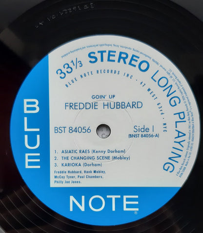 Freddie Hubbard : Goin' Up (LP, Album, RM, RP)