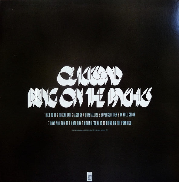 Quicksand (3) : Bring On The Psychics (LP, Album, Ltd, Yel)