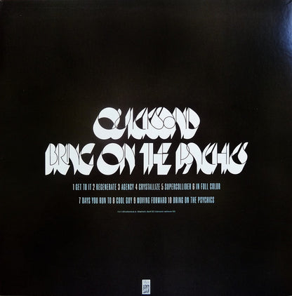 Quicksand (3) : Bring On The Psychics (LP, Album, Ltd, Yel)