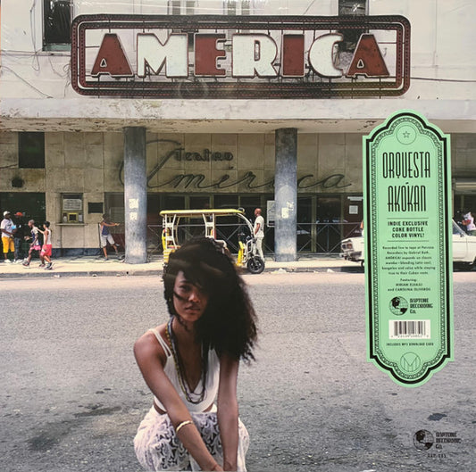 Orquesta Akokán : América! (LP, Album, Cok)