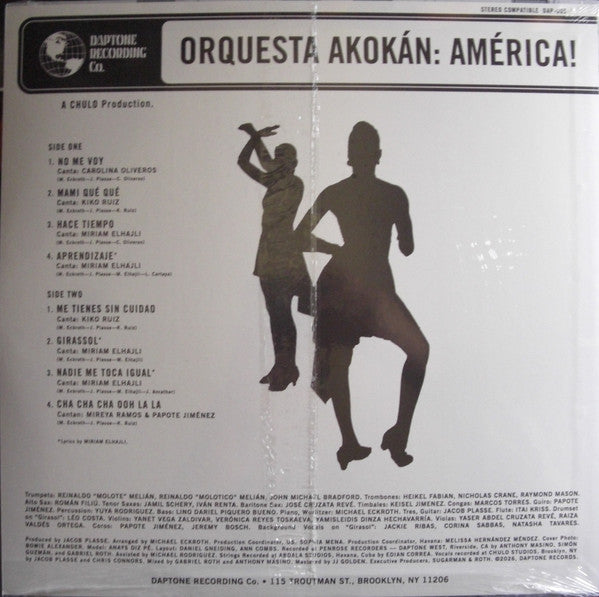 Orquesta Akokán : América! (LP, Album, Cok)