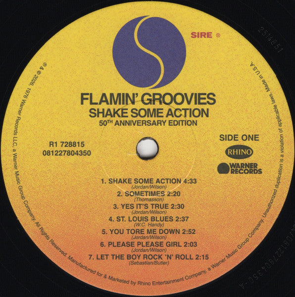 The Flamin' Groovies : Shake Some Action (LP, Album, RE, RM + LP + Dlx, 50t)