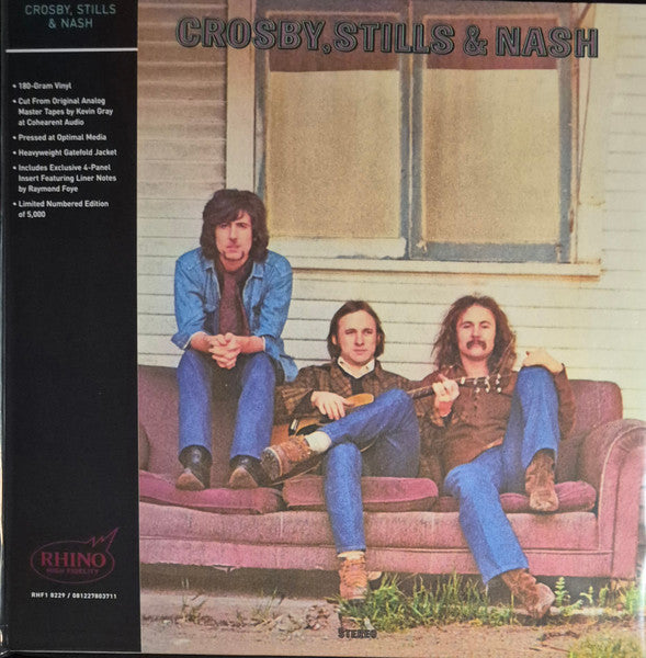 Crosby, Stills & Nash : Crosby, Stills & Nash (LP, Album, Ltd, RE, Gat)