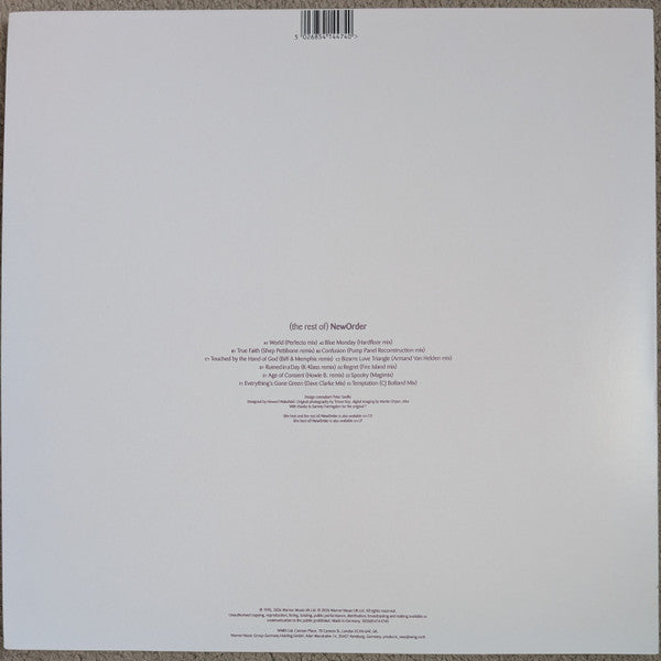 New Order : (The Rest Of) NewOrder (3xLP, Comp, RE, RM)