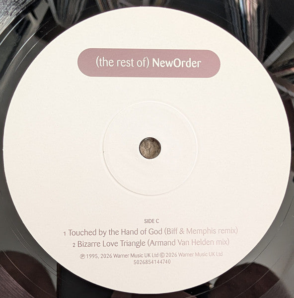 New Order : (The Rest Of) NewOrder (3xLP, Comp, RE, RM)