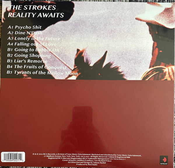 The Strokes : Reality Awaits (LP, Album, Bla)