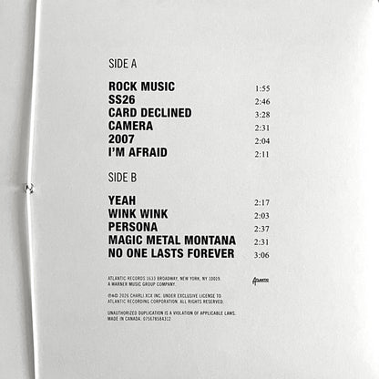 Charli XCX : Music, Fashion, Film (LP, Album, Bab)