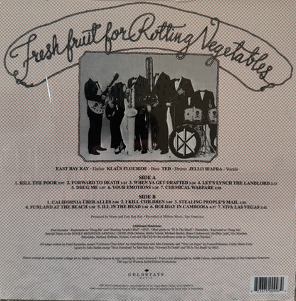 Dead Kennedys : Fresh Fruit For Rotting Vegetables (LP, Album, Ltd, RM, Red)