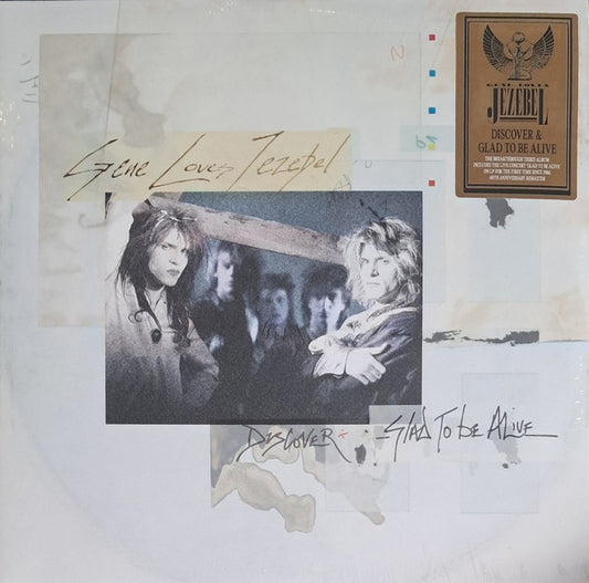 Gene Loves Jezebel : Discover / Glad To Be Alive (2xLP, Album, RM, 40t)