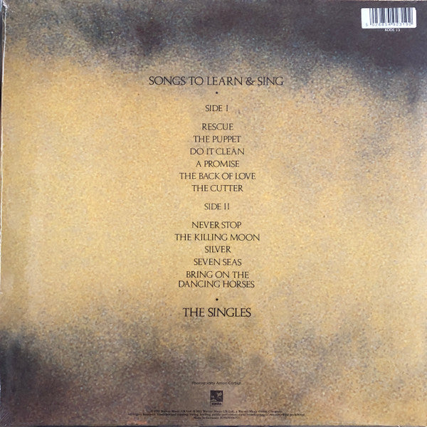 Echo & The Bunnymen : Songs To Learn & Sing (LP, Comp, Ltd, RE, Yel)