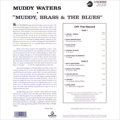 Muddy Waters : Muddy, Brass & The Blues (LP, Album, RE, Gat)