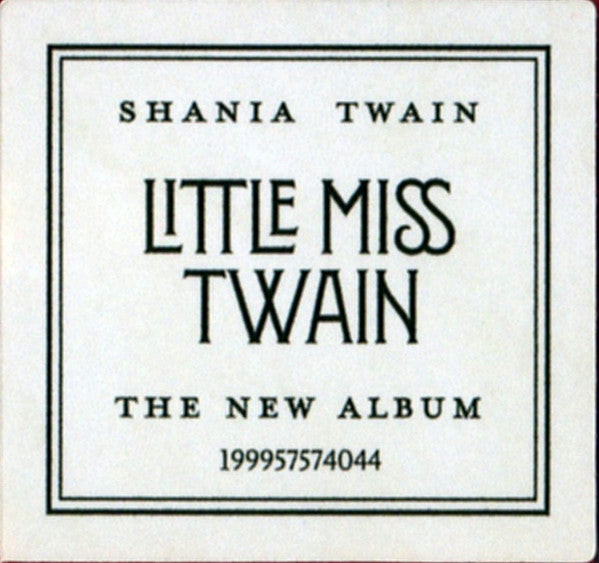 Shania Twain : Little Miss Twain (CD, Album, S/Edition)