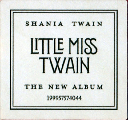 Shania Twain : Little Miss Twain (CD, Album, S/Edition)