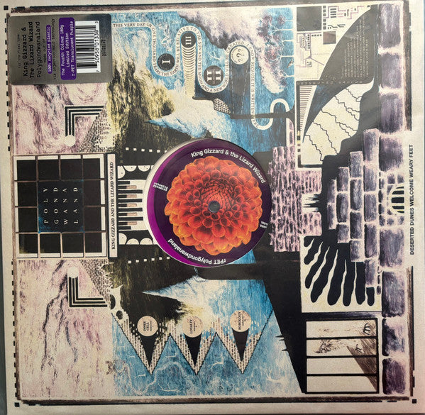 King Gizzard And The Lizard Wizard : Polygondwanaland (LP, S/Edition, Unofficial, rPE)