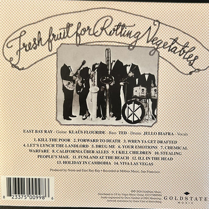 Dead Kennedys : Fresh Fruit for Rotting Vegetables  (CD, Album, RE)