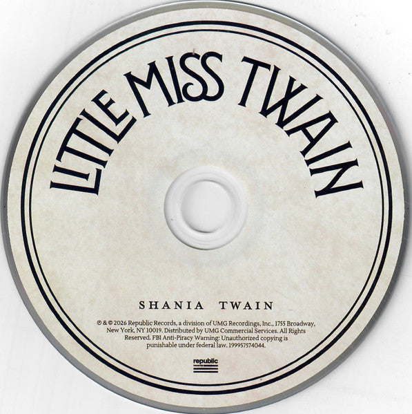 Shania Twain : Little Miss Twain (CD, Album, Sig)
