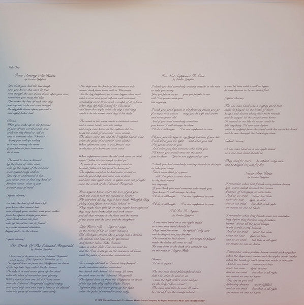 Gordon Lightfoot : Summertime Dream (LP, Album, RE, RM)