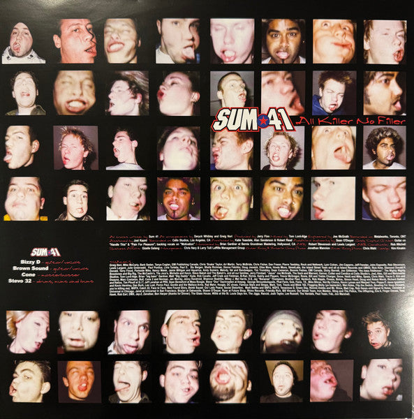 Sum 41 : All Killer No Filler (LP, Album, RE, Sil)