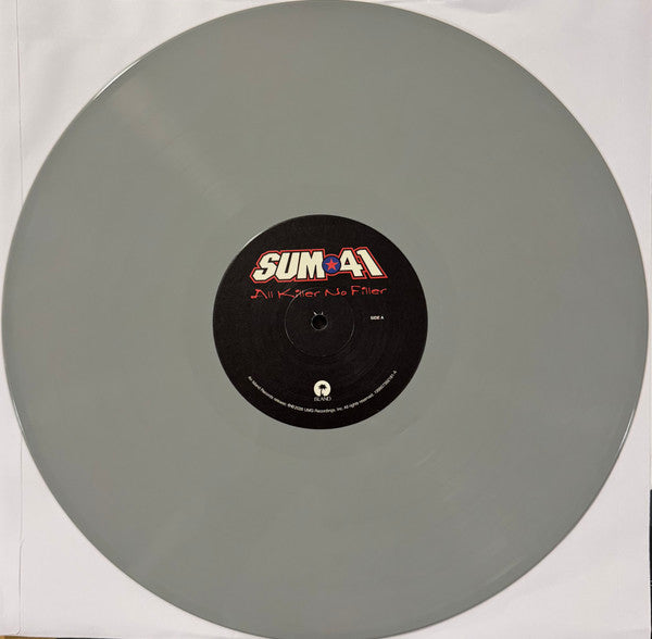 Sum 41 : All Killer No Filler (LP, Album, RE, Sil)