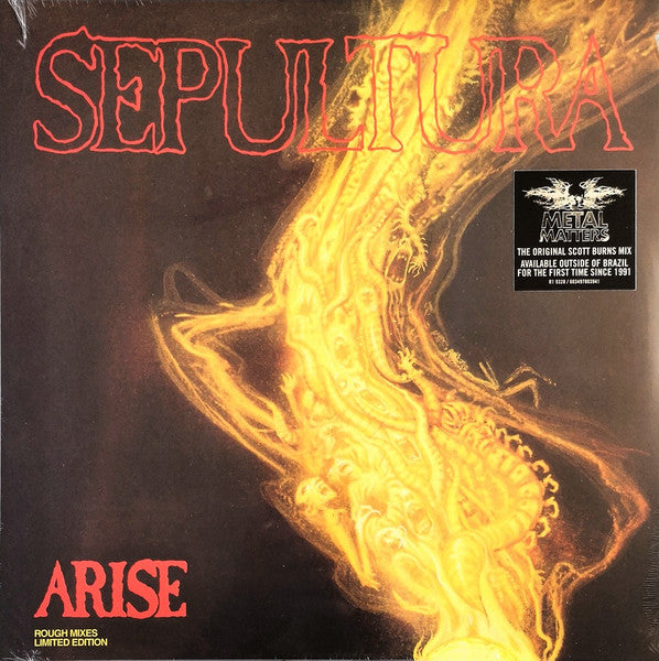 Sepultura : Arise Rough Mixes (LP, Album, Ltd, RE)