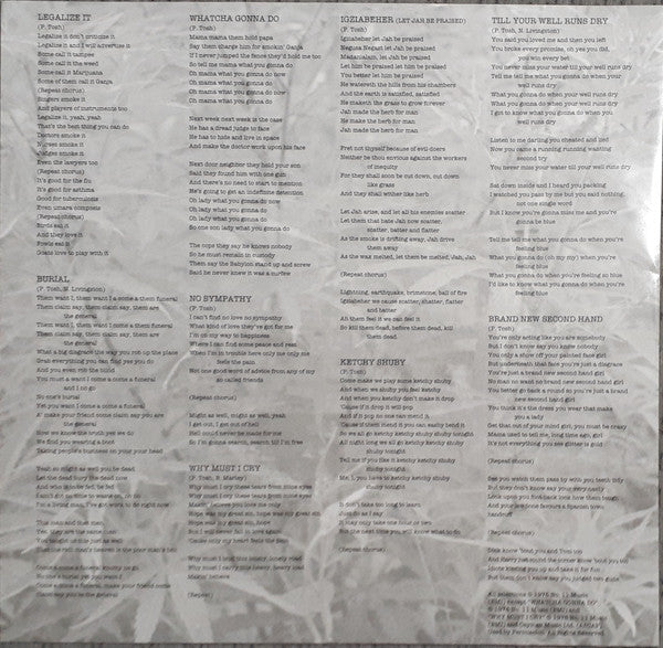 Peter Tosh : Legalize It (50th Anniversary Special Edition) (LP, Album, Ltd, RE, Gol)