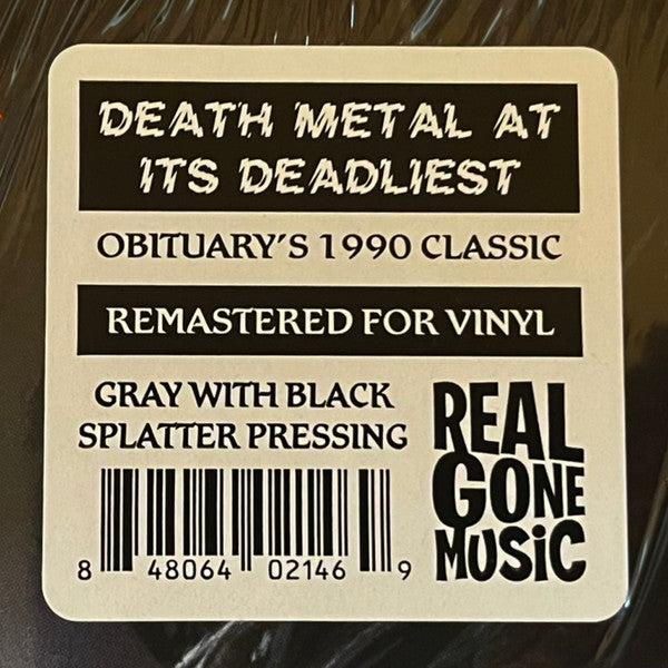 Obituary : Cause Of Death (LP, Album, RE, RM, Gra)