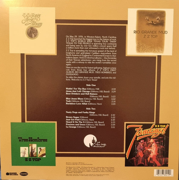 ZZ Top : ZZ Top's World Wide Texas Tour (LP, Comp, RE)