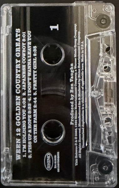 Ween : 12 Golden Country Greats (Cass, Album, RM, Cle)
