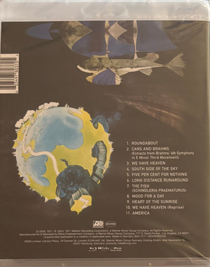 Yes : Fragile (Blu-ray, Blu-ray-A, Album, RE, RM, Multichannel, A)