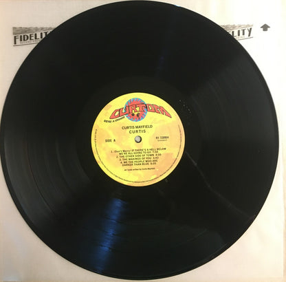 Curtis Mayfield : Curtis (LP, Album, RE, RP, Gat)