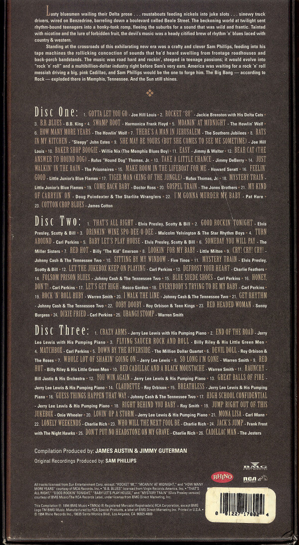 Various : The Sun Records Collection (3xCD, Comp)