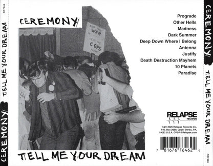 Ceremony (4) : Tell Me Your Dream (CD, Album)