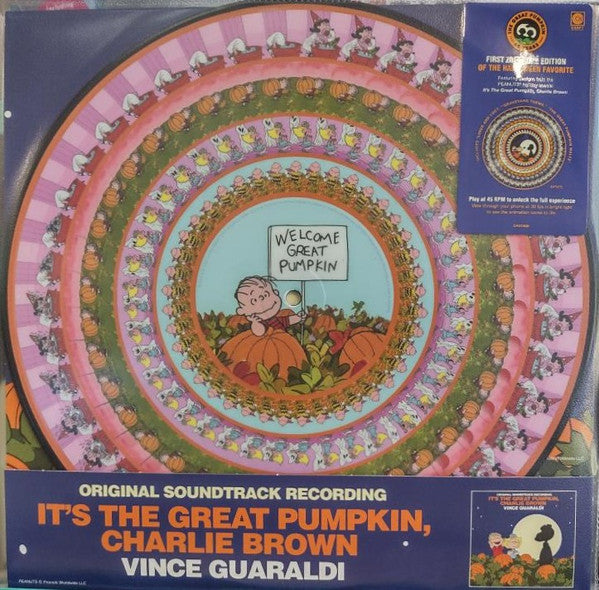 Vince Guaraldi : It's The Great Pumpkin, Charlie Brown (Original Soundtrack Recording) (LP, Album, RE, Zoe)
