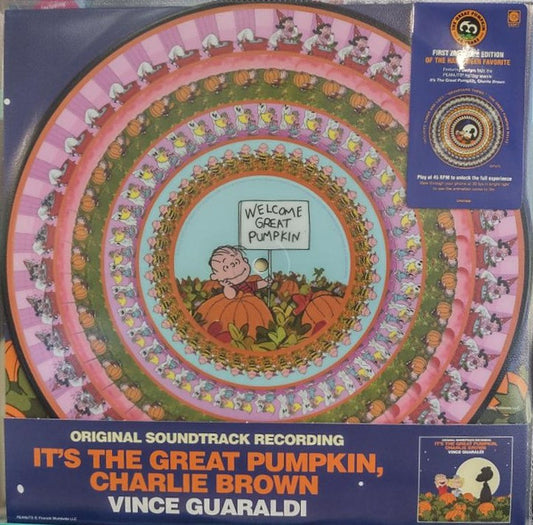 Vince Guaraldi : It's The Great Pumpkin, Charlie Brown (Original Soundtrack Recording) (LP, Album, RE, Zoe)