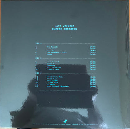 Phoebe Bridgers : Lost Weekend (2xLP, Album, Ltd, Gre)