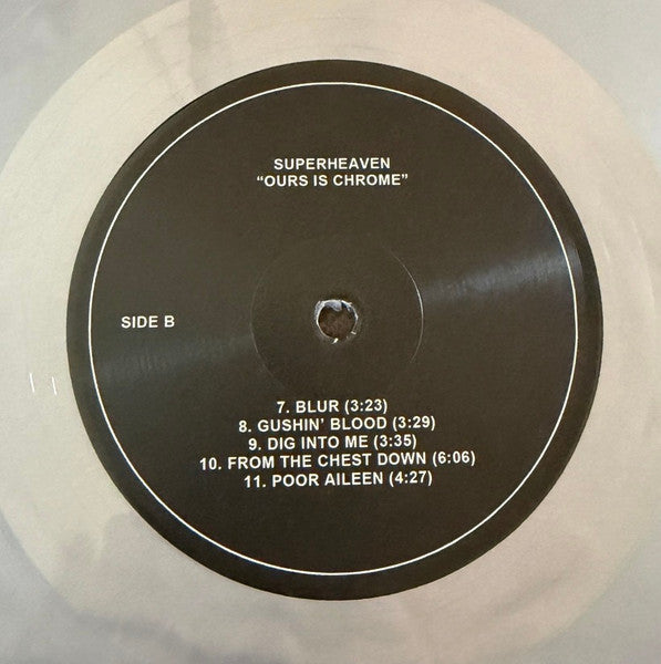 Superheaven : Ours Is Chrome (LP, Album, RP, Met)
