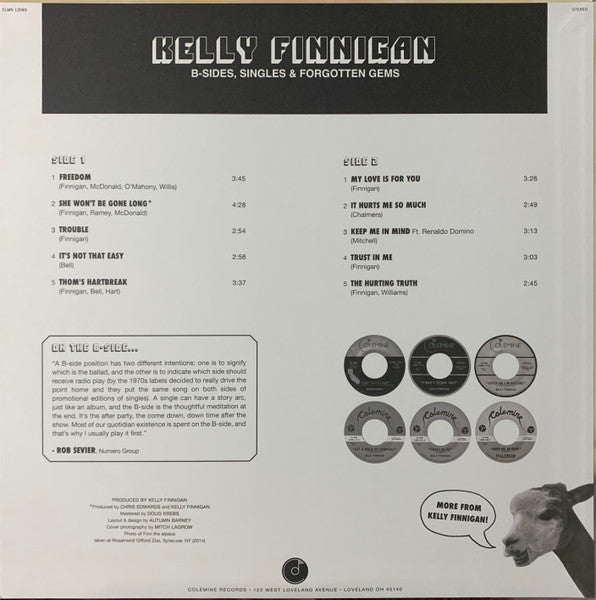 Kelly Finnigan : B-Sides, Singles & Forgotten Gems (LP, Comp, Fir)