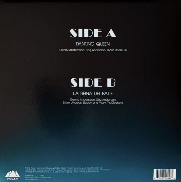 ABBA : Dancing Queen (10", Single, Ltd, RE, RM, Bla)