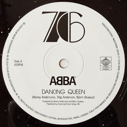 ABBA : Dancing Queen (10", Single, Ltd, RE, RM, Bla)