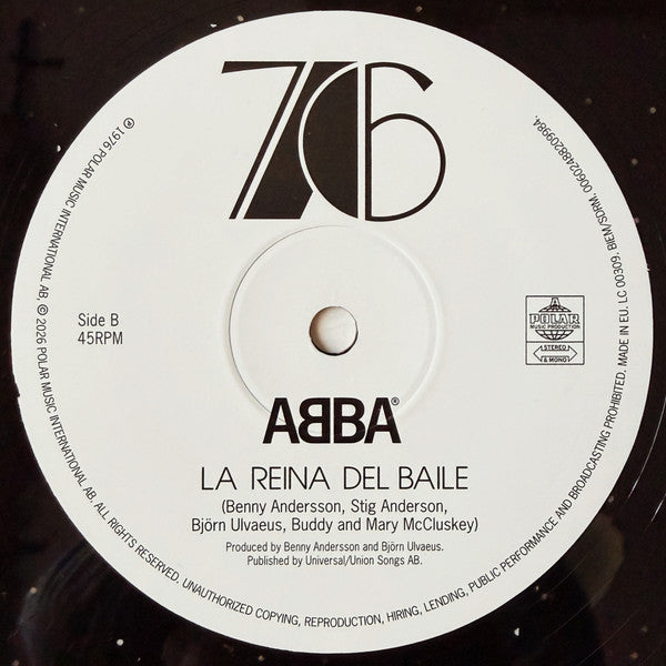 ABBA : Dancing Queen (10", Single, Ltd, RE, RM, Bla)